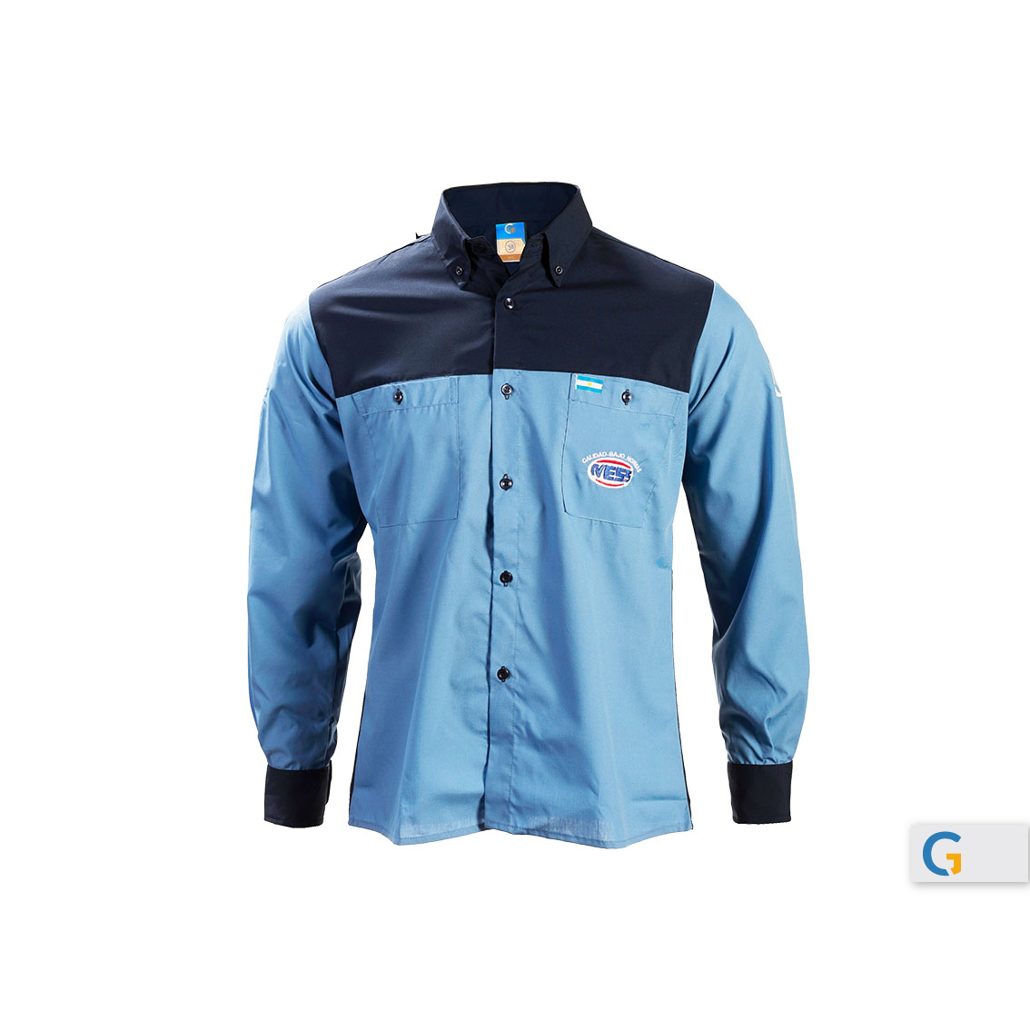 CAMISA DE REPARTIDOR FRENTE-